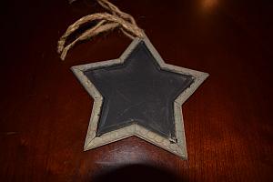 Mini Star Chalkboard