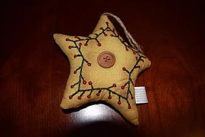 Hanging Star Pillow