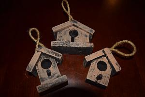 MIni Wooden Birdhouses