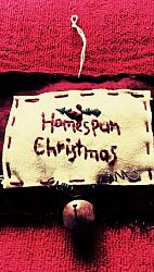 Felt Ornament - Homespun Christmas'